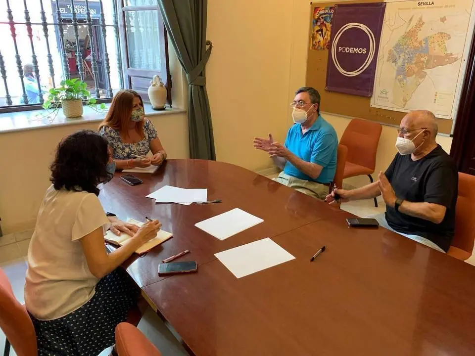 Reuni&oacute;n de Adelante Sevilla con vecinos de El Fontanal. - ADELANTE