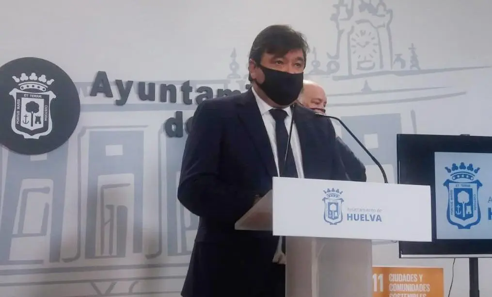 Gabriel Cruz, alcalde de Huelva. - VH
