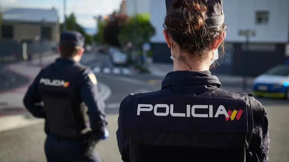 Polic&iacute;a Nacional. - VM