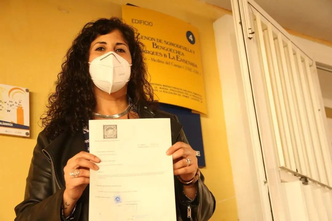 La concejal no adscrita Sandra Heredia. - ARCHIVO