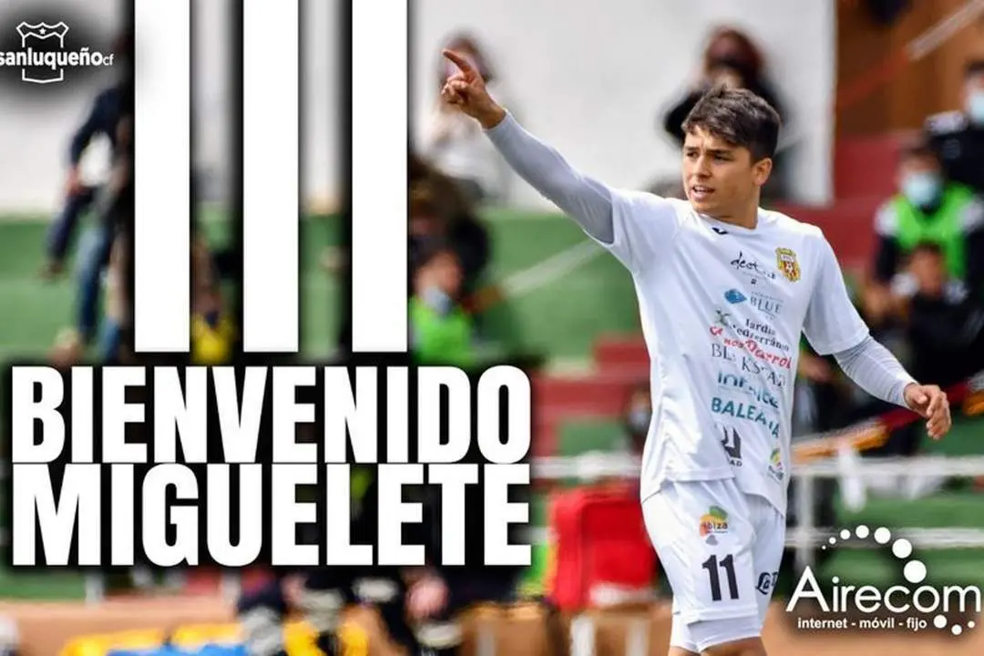 Miguelete conf&iacute;a en triunfar en el Atl&eacute;tico Sanluque&ntilde;o - ASCF