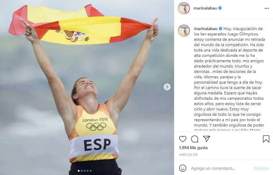 Marina Alabau. - Instagram