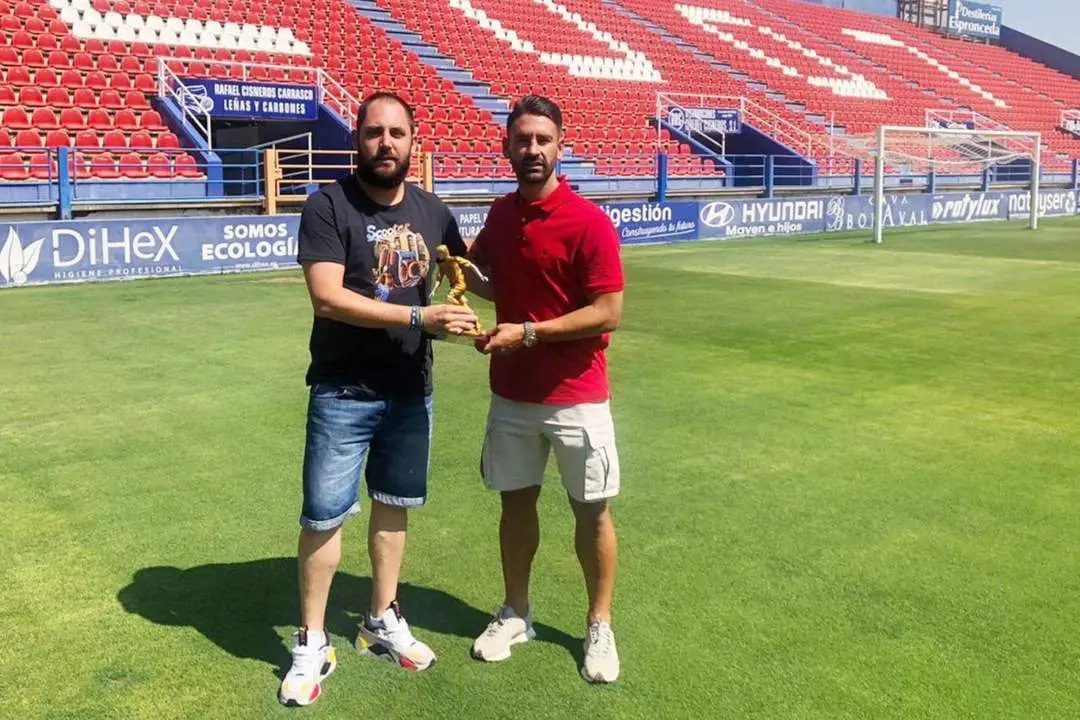 Kike M&aacute;rquez fue el m&aacute;ximo goleador del Extremadura la pasada temporada - Extremadura UD