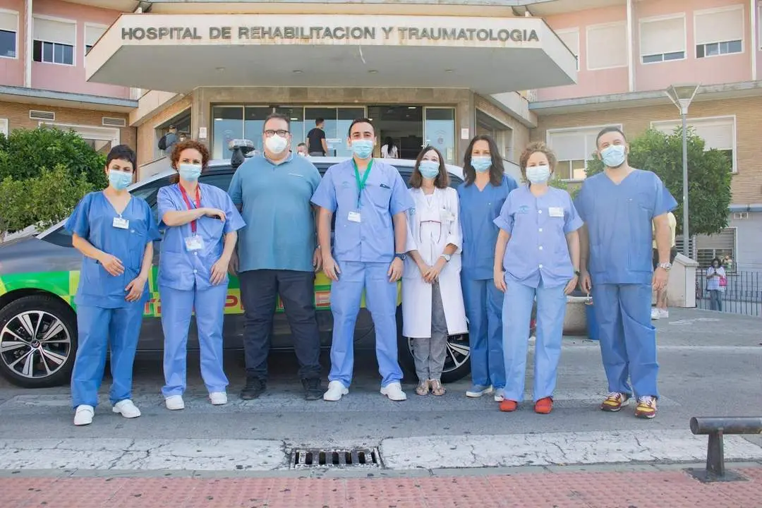 Equipo de trasplantes del Virgen del Roc&iacute;o.  - HUVR