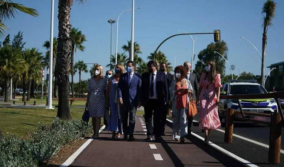 Inauguraci&oacute;n de la avenida Francisco Montenegro. - VH