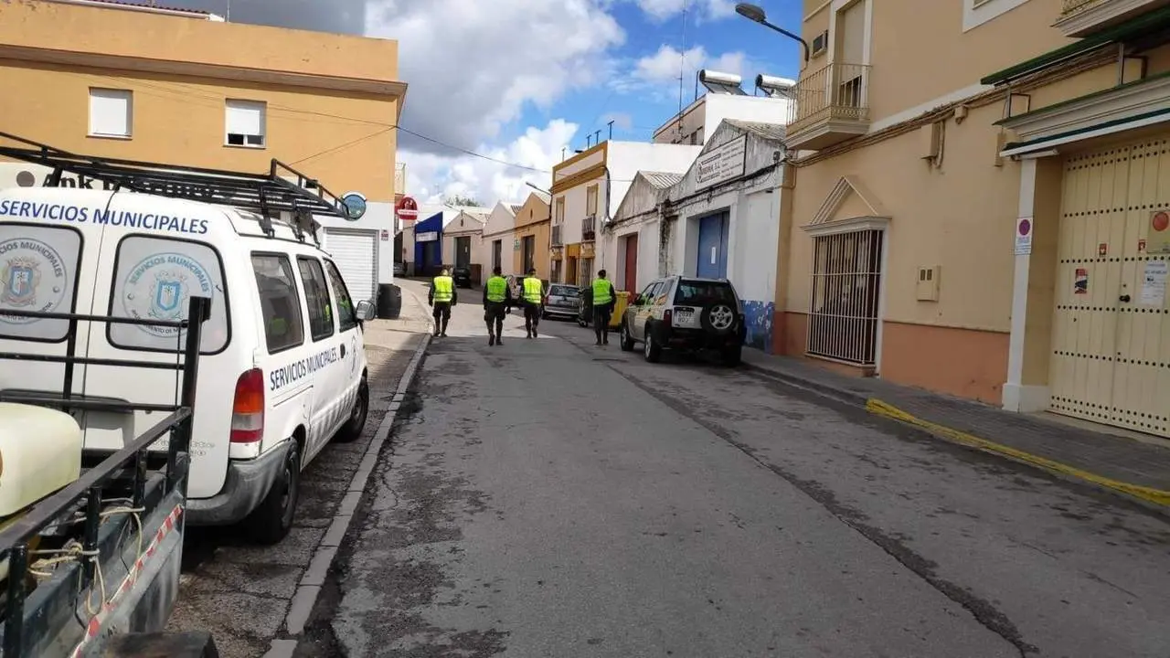 Imagen de archivo de una calle de Marchena.  - eP