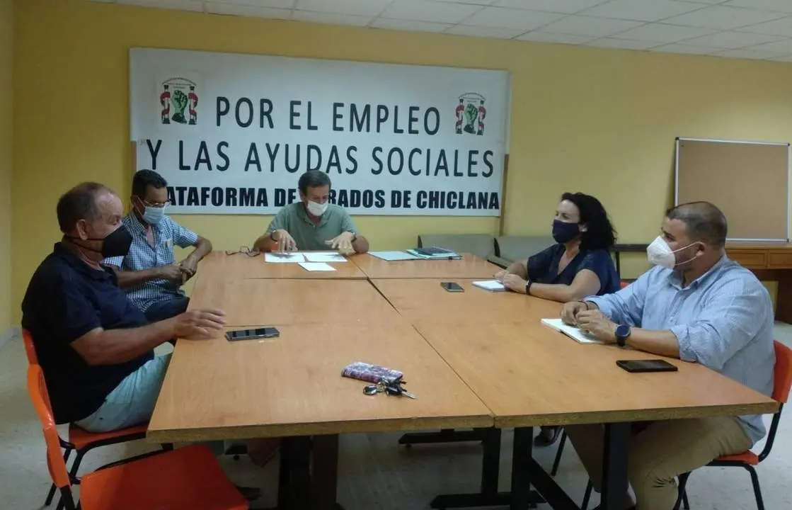 Reuni&oacute;n con la plataforma. - 