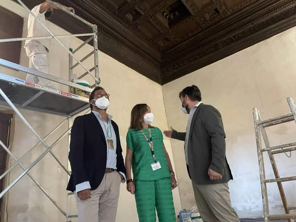 Intervenci&oacute;n en las Habitaciones del Emperador de la Alhambra. - PATRONATO ALHAMBRA Y GENERALIFE