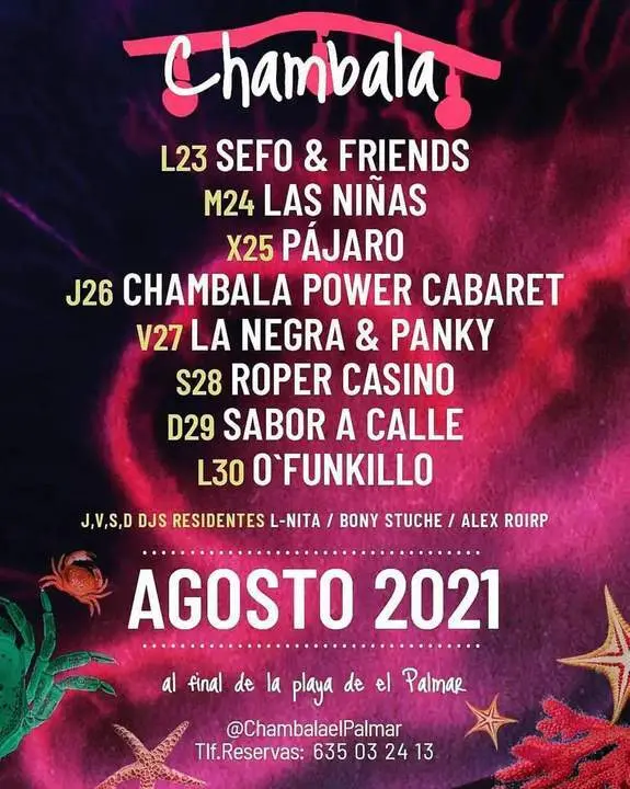 Semana musical en el Chambala, - Ai