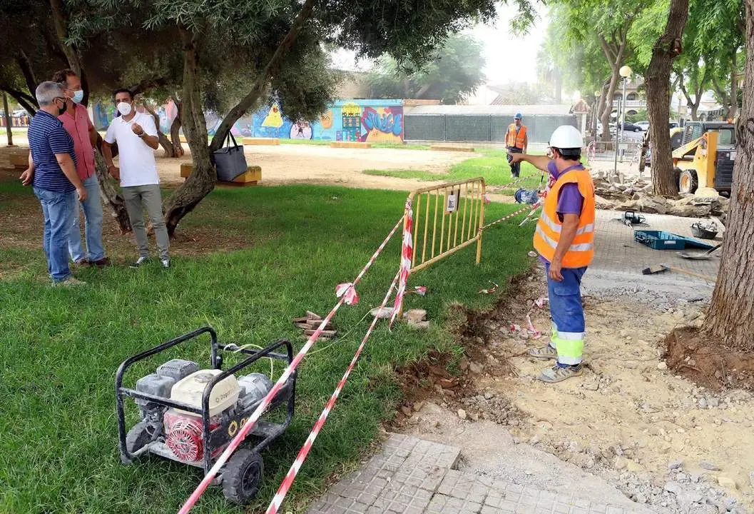 Jos&eacute; Antonio D&iacute;az, inspeccionando estas actuaciones.  - Andaluc&iacute;a Informaci&oacute;n