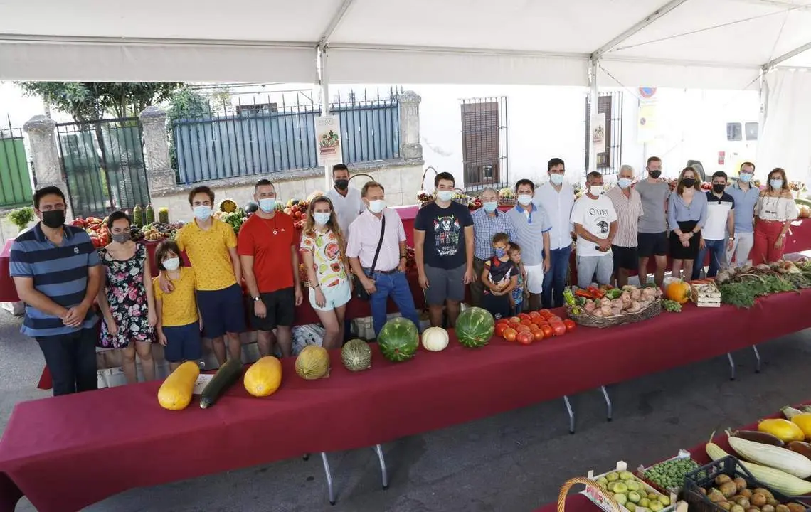 Premiados en el XVIII Concurso de Hortalizas.  - 