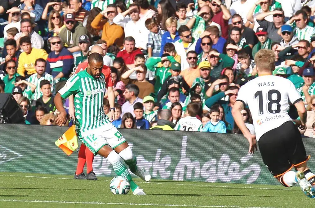 Sidnei durante el partido contra el Valencia. - rbb