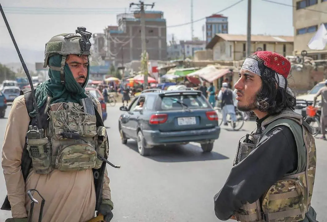 Talibanes en Kabul. - EFE/EPA/STRINGER
