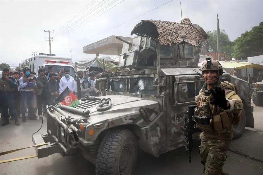 Militares en Afganist&aacute;n. - EFE