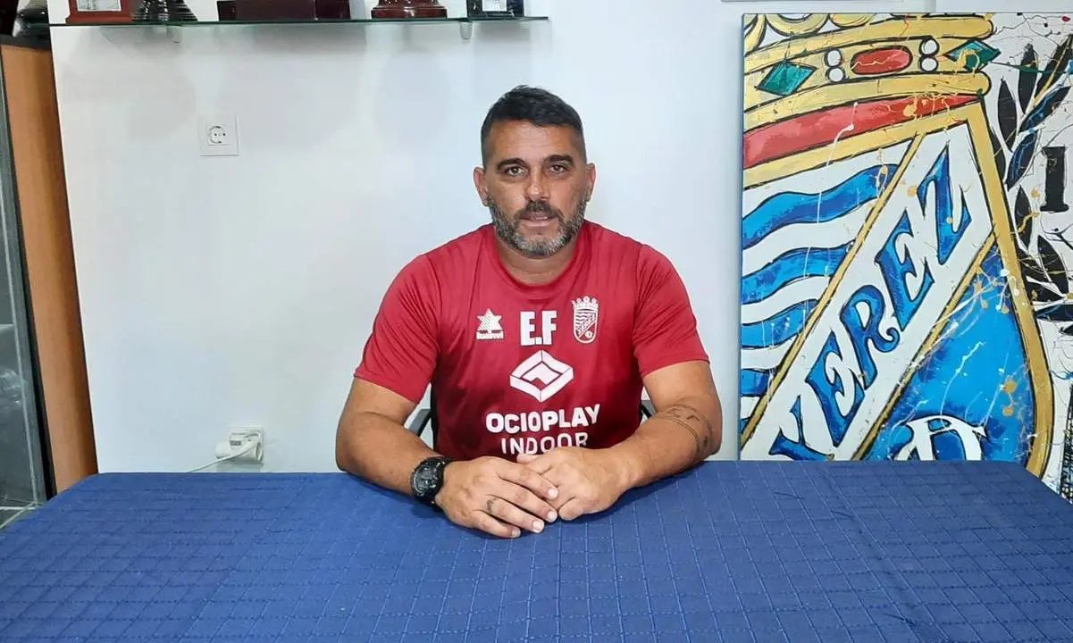 Emilio Fajardo, en la rueda de prensa de este viernes. - Viva Jerez