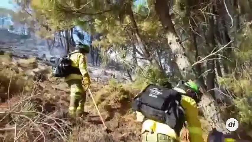 Sierra Bermeja arde y sus vecinos lloran
