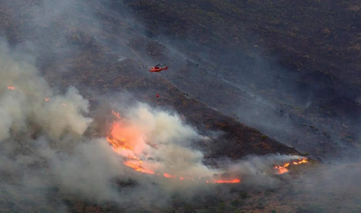 Lucha contra el fuego. - EFE