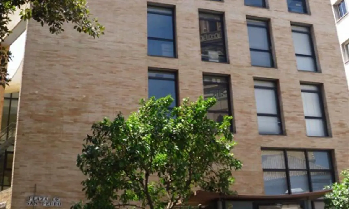La sede del Colegio de Arquitectos. - Archivo