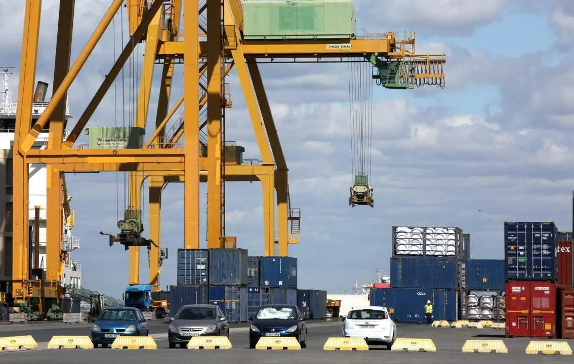 Contenedors del Puerto de Huelva. - PUERTO DE HUELVA