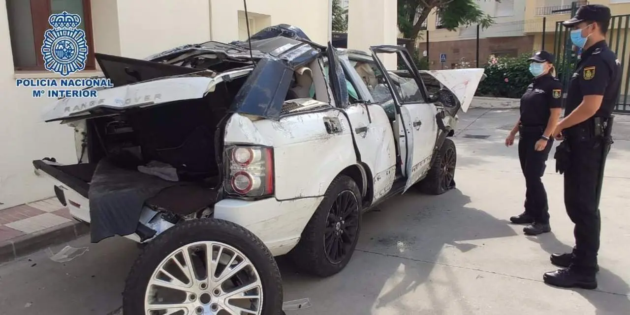 Coche accidentado. - CNP