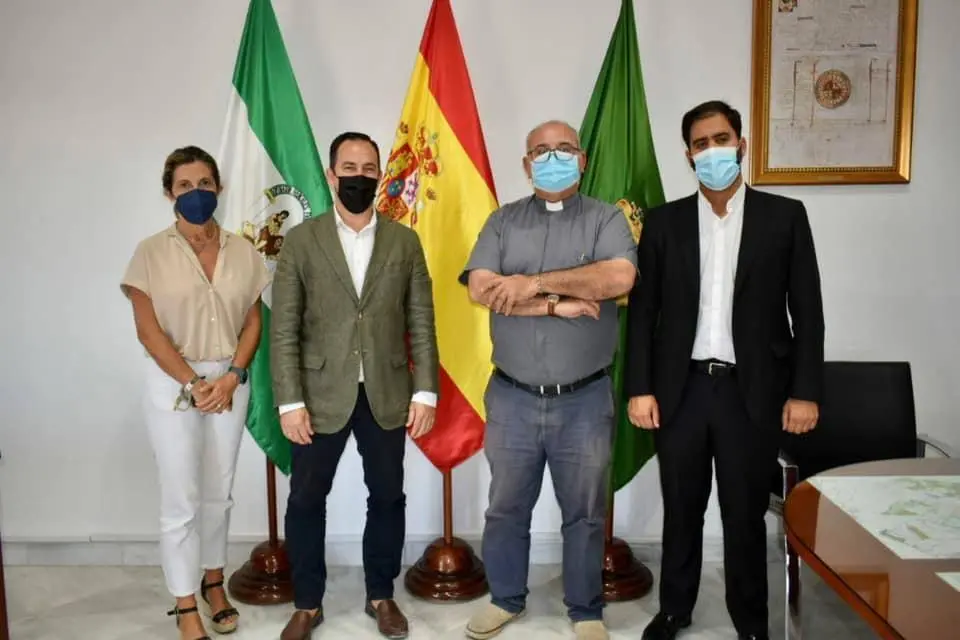 Recepci&oacute;n al nuevo p&aacute;rroco de Vejer. - A.I.