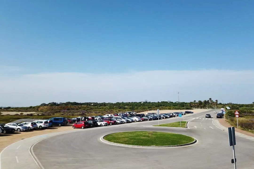 Zona del campo de tiro. - 