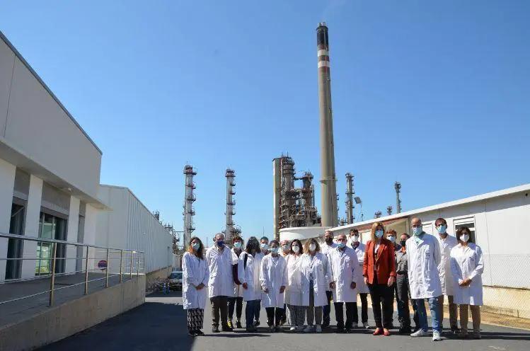 Visita de AGI y AIQBE a Palos. - AI