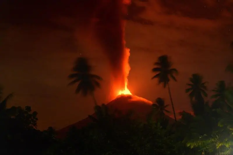 Volc&aacute;n. - EFE