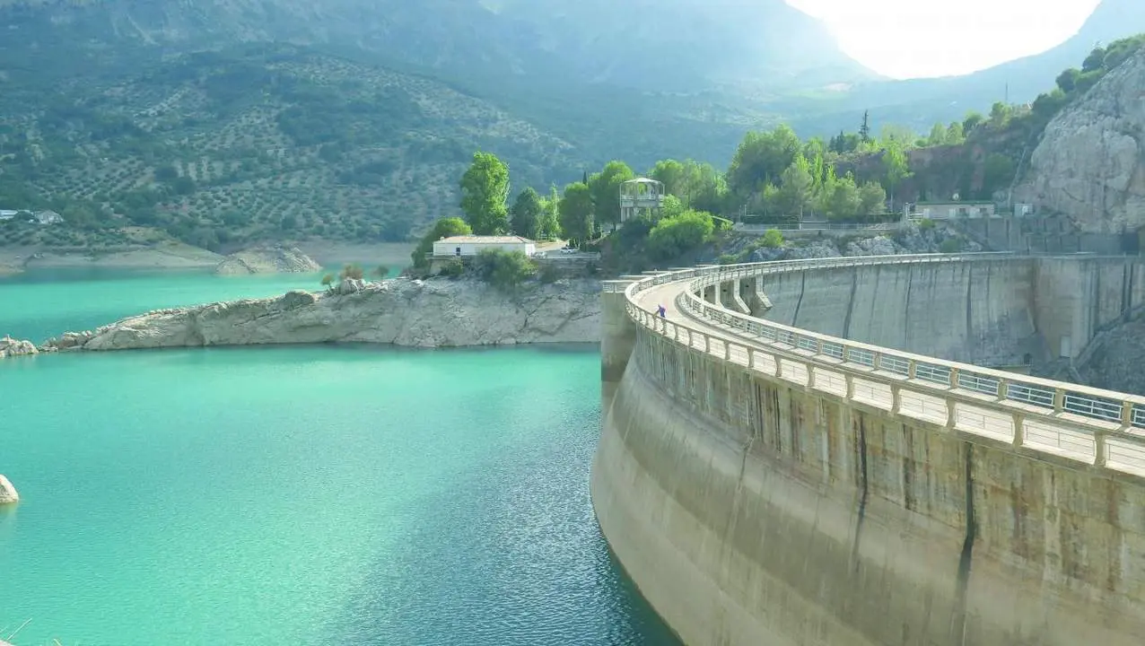 Pantano del Quiebrajano, en el entorno de la capital jiennense - VIVA JA&Eacute;N