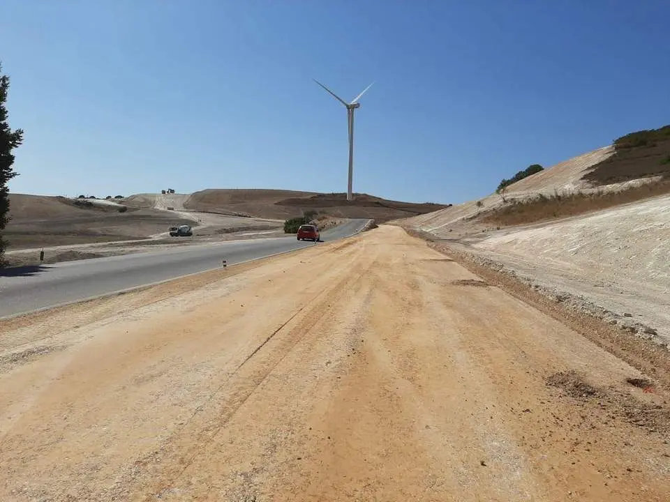 Imagen de las obras. - A.I.