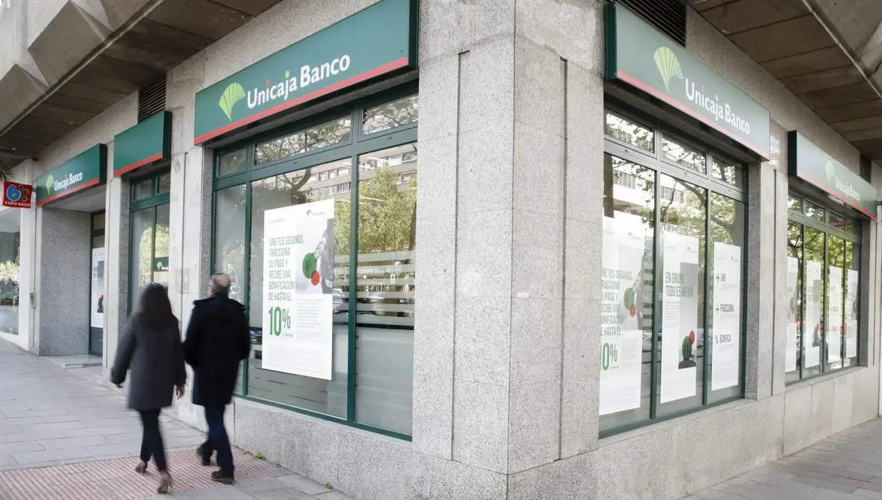 Una sucursal de Unicaja Banco. - Cedida