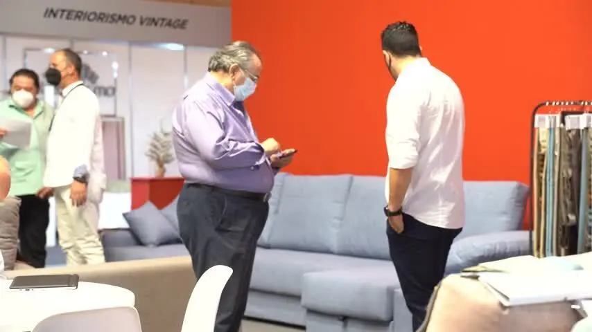 Recta final de la Feria del Mueble que re&uacute;ne en Fibes a 200 empresas del sector