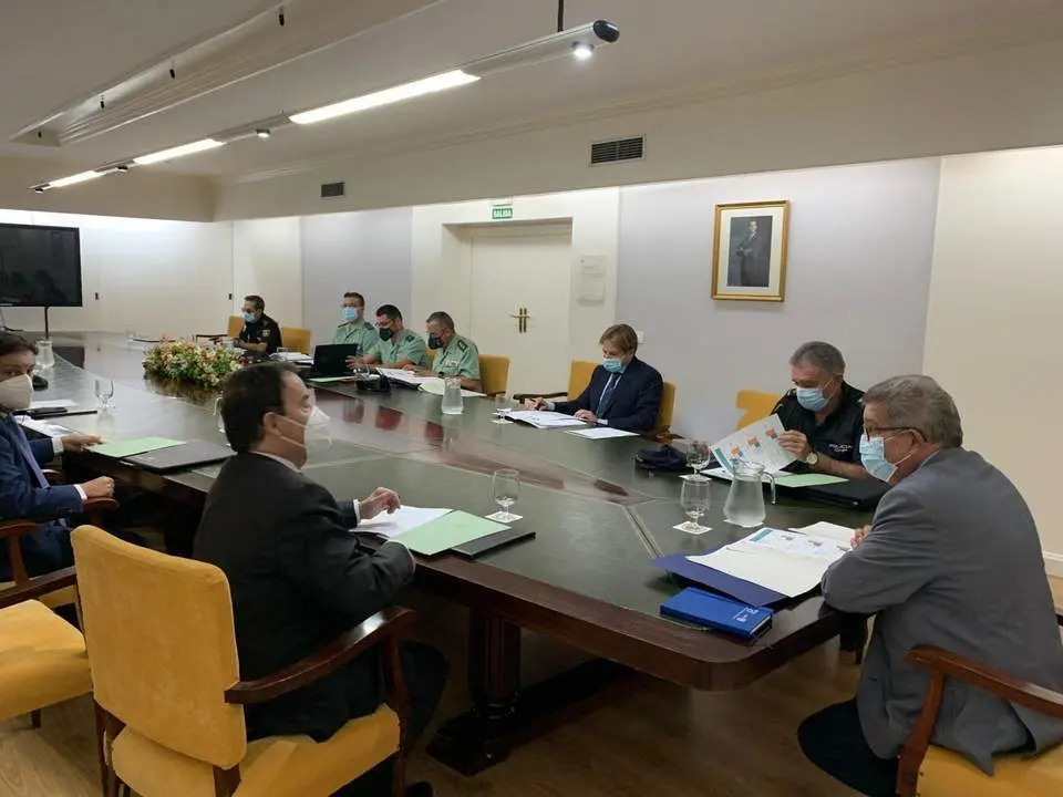 Reuni&oacute;n en la Subdelegaci&oacute;n del Gobierno. - SUBDELEGACION