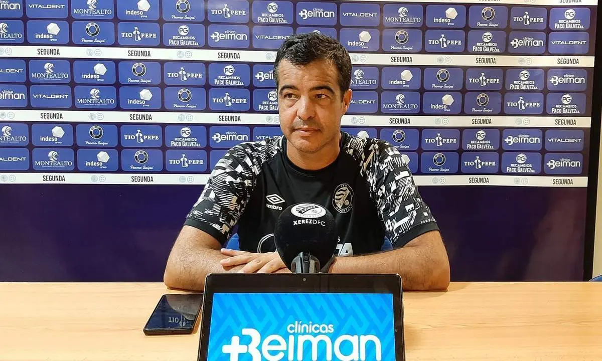 Jos&eacute; P&eacute;rez Herrera, durante la rueda de prensa de este viernes. - Viva Jerez