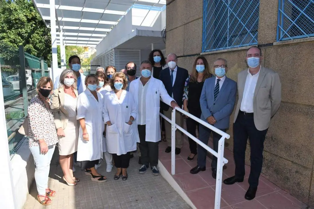 Visita al centro de tratamiento de adicciones del Pol&iacute;gono Sur. - DIPUTACION