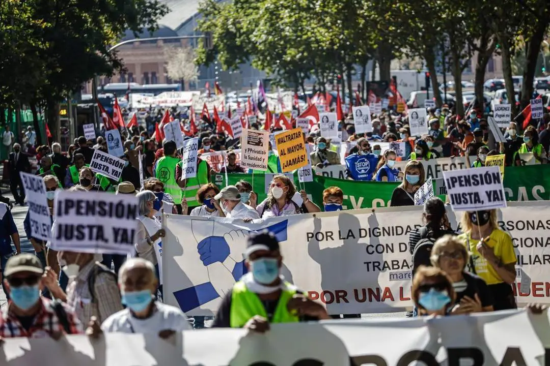 Manifestaci&oacute;n en Madrid. - Europa Press