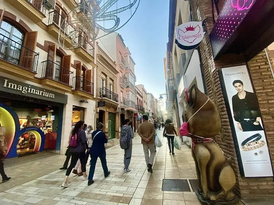 Calle del centro de Huelva. - VH