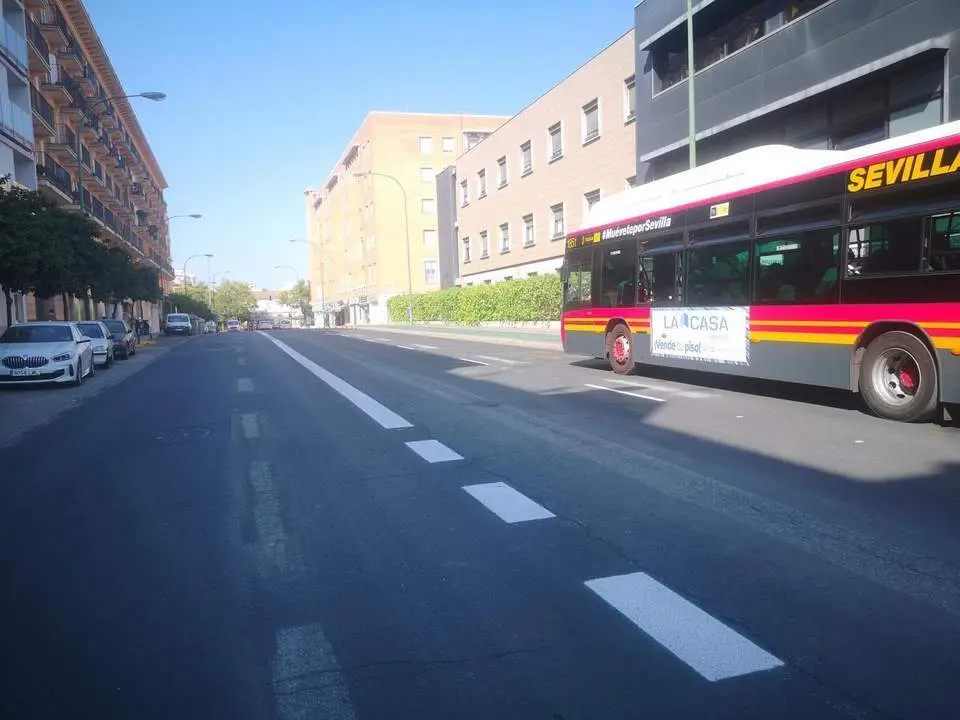 Trabajos en Carretera Carmona de Sevilla. - AYTO