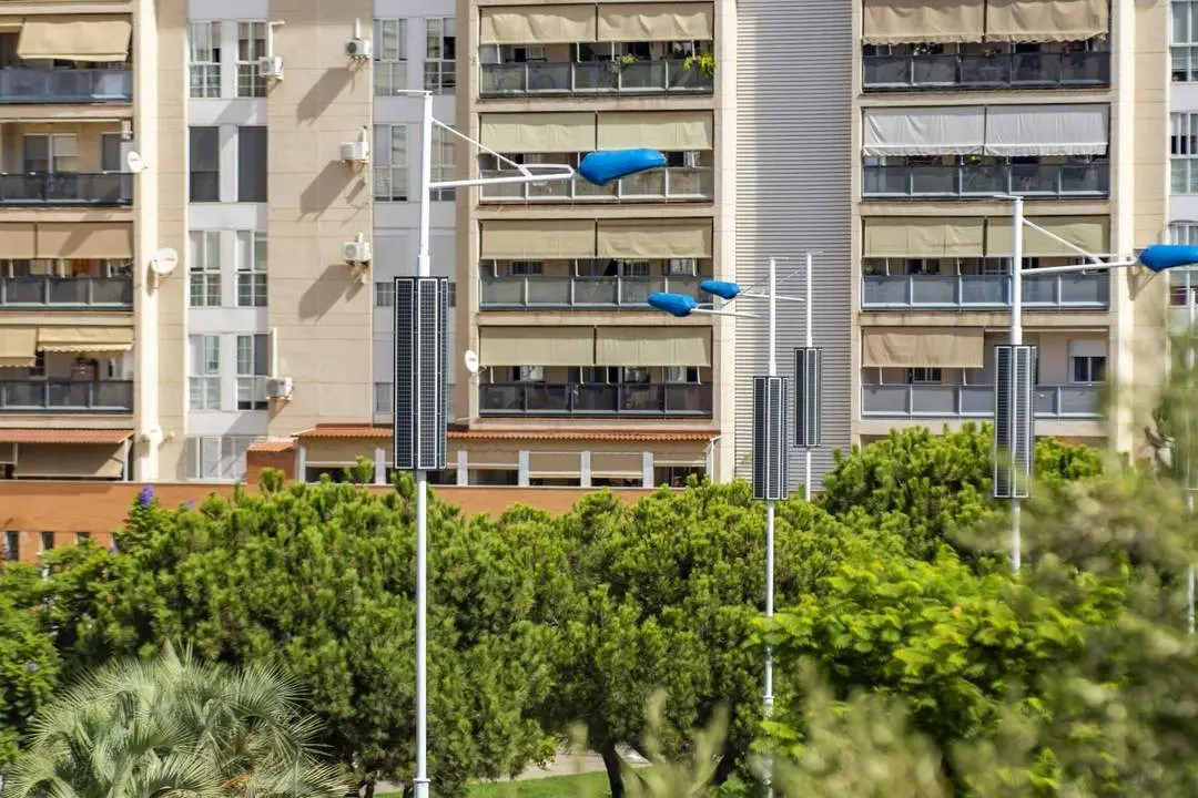 Planta solar urbana. - VH