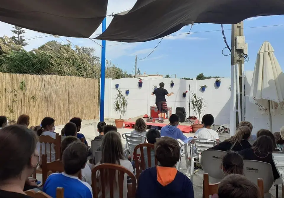 Actividades culturales para los alumnos del colegio El Palmar. - 