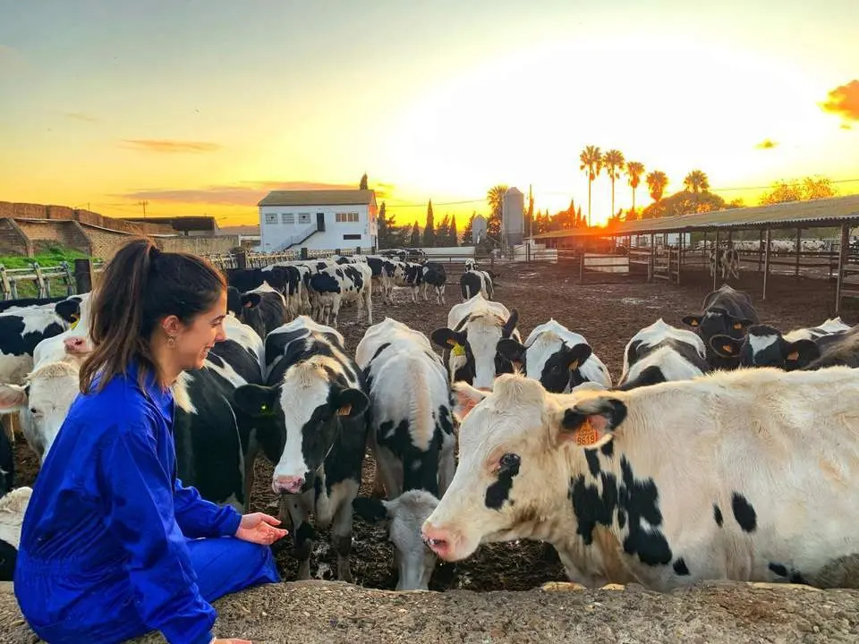 Pilar es una amante de los animales le apasiona su trabajo.  - Cedidas