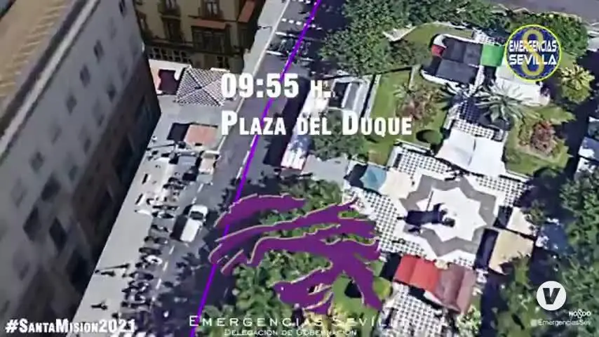 Refuerzo en emergencias, limpieza y Tussam ante la salida extraordinaria del Gran Poder