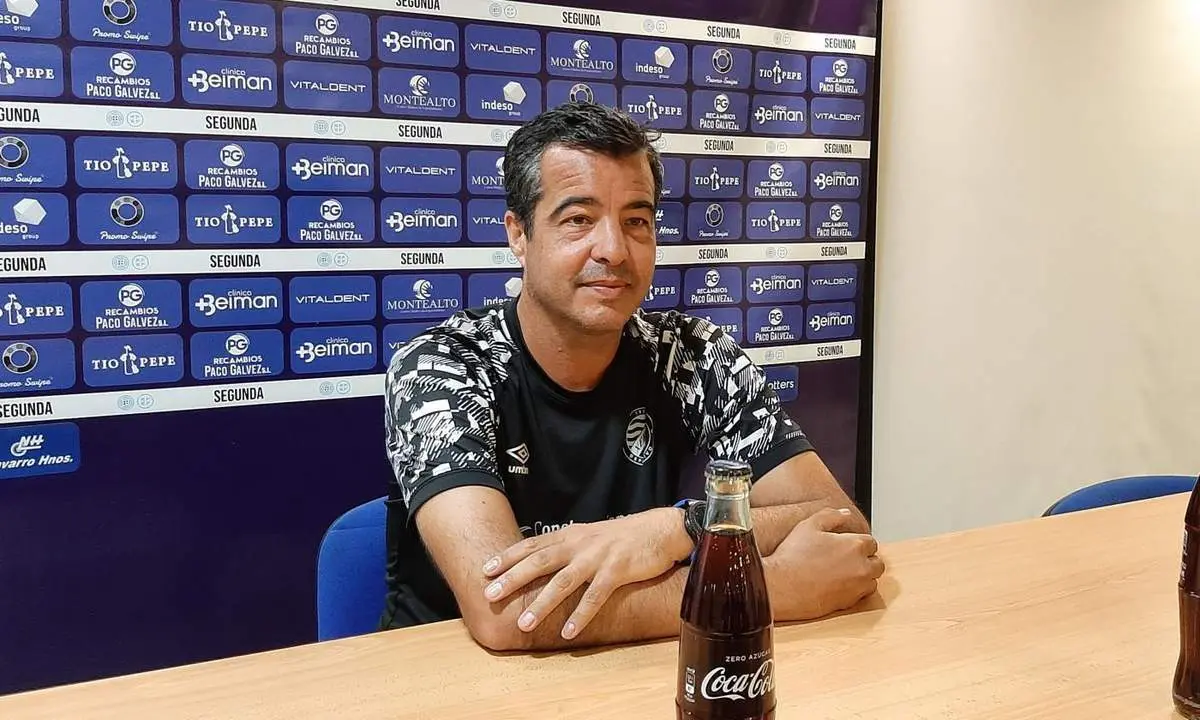 P&eacute;rez Herrera, durante la rueda de prensa de este viernes. - Viva Jerez