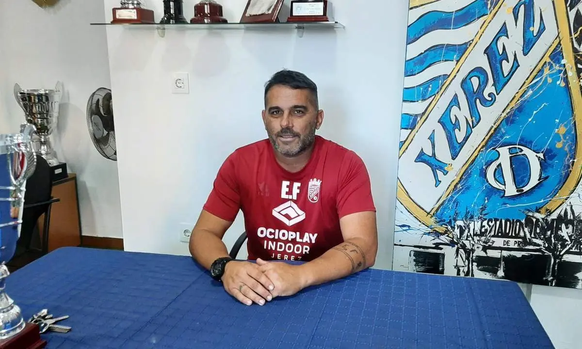 Emilio Fajardo, durante la rueda de prensa de este viernes. - Viva Jerez