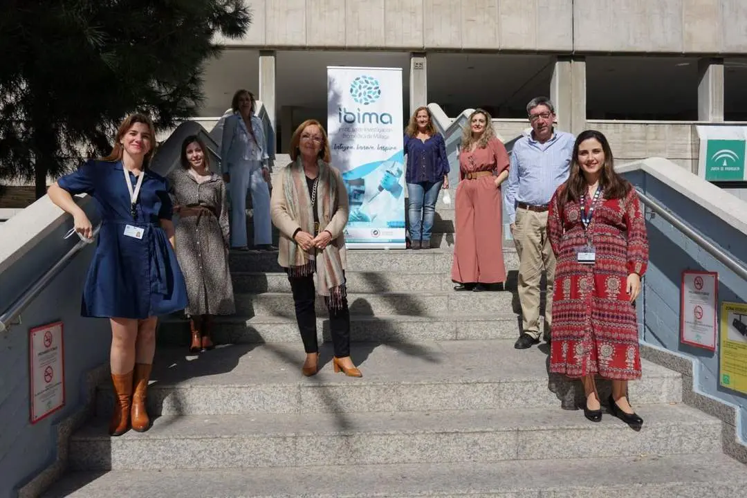 Equipo investigador del Hospital Regional Universitario de M&aacute;laga y del Instituto de Investigaci&oacute;n Biom&eacute;dica de M&aacute;laga-IBIMA. - JUNTA