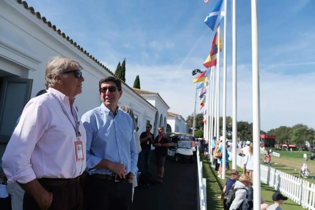 Juan Mar&iacute;n, en la jornada final en Valderrama. - A. I.