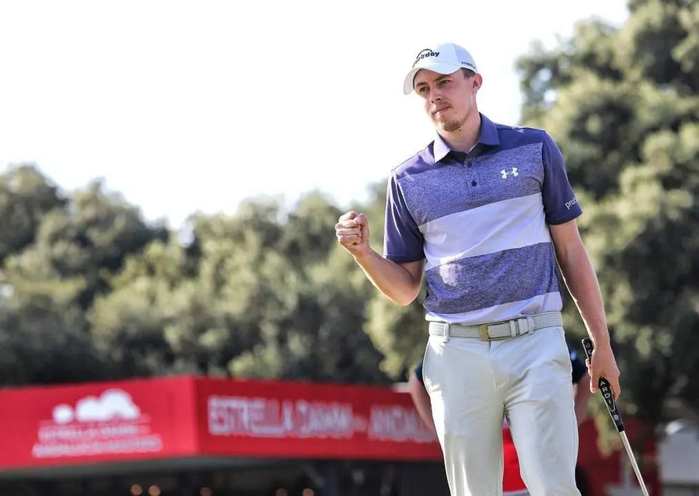 Matt Fitzpatrick. - Estrella Damm Andaluc&iacute;a Masters