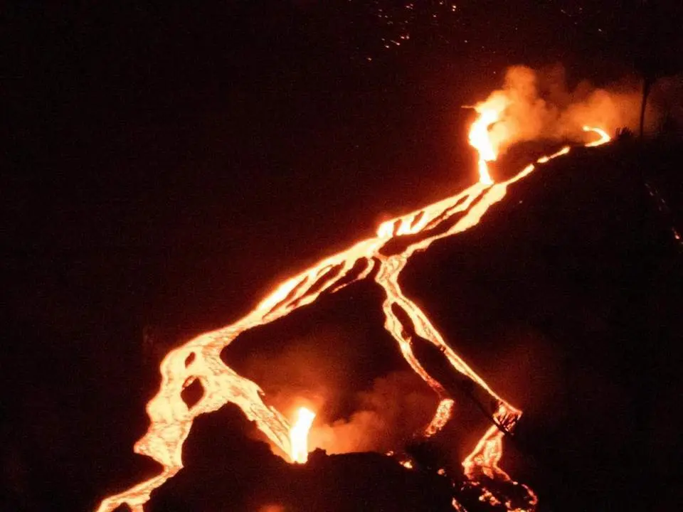 Volc&aacute;n de La Palma. - EFE