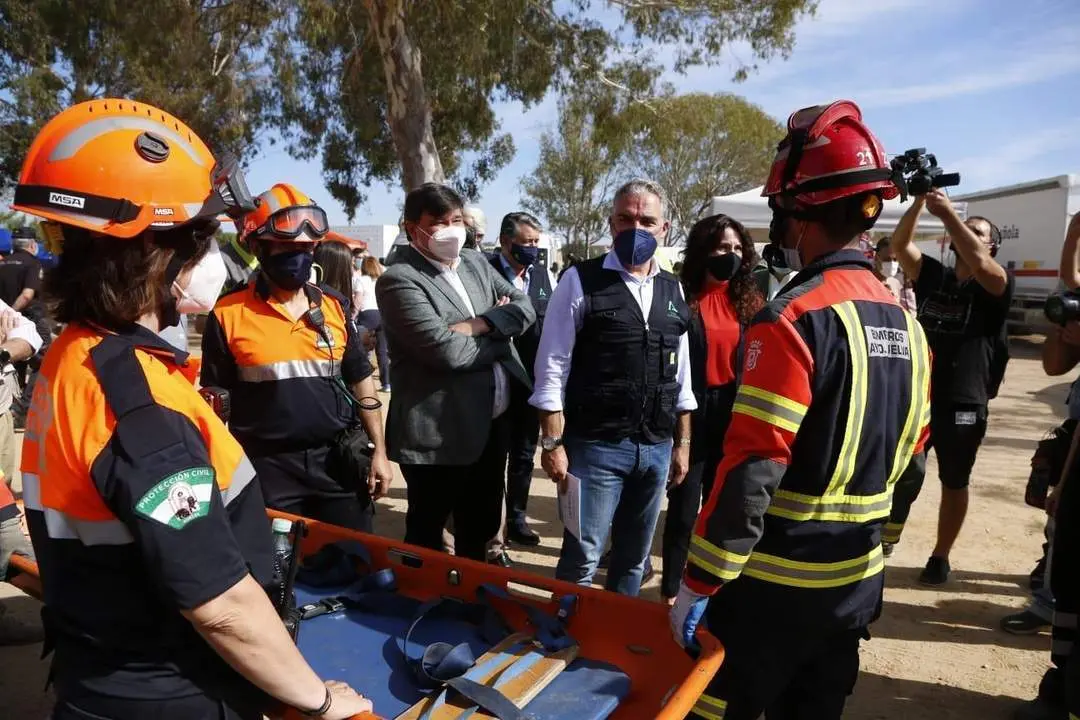 Simulacro en Huelva. - VH
