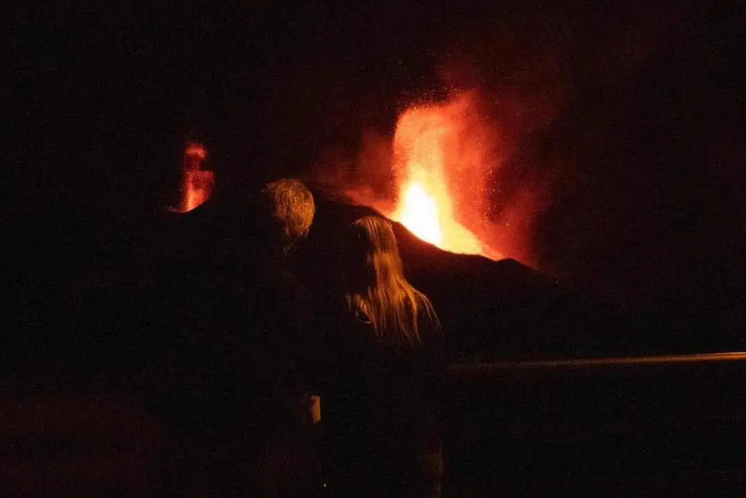 Volc&aacute;n de La Palma. - EFE